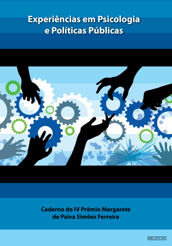 Caderno de trabalhos do IV Prêmio Margarete de Paiva Simões – Experiências em Psicologia e Políticas Públicas
